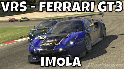 Iracing Vrs Gt Sprint Series Ferrari Gt At Imola Youtube