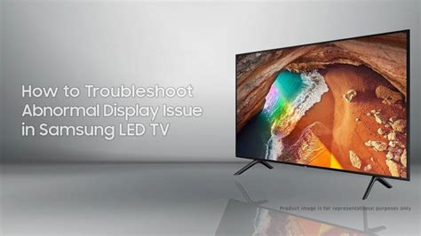 Samsung Led Tv How To Troubleshoot Display Issue Youtube