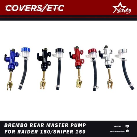 Yestar Racing Brembo Rear Master Pump Assembly Complete Set For Raider