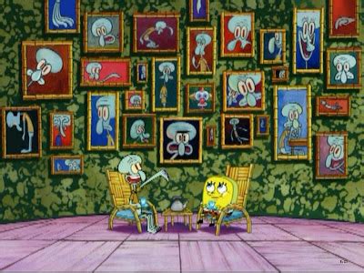 Squidwards Paintngs Bikini Bottom Spongebuddy Mania Forums