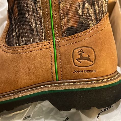 John Deere Shoes John Deere Womens Tan Pull On Camo Boots Poshmark