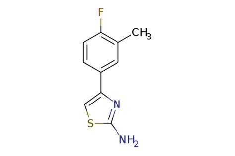 EMolecules 4 4 Fluoro 3 Methylphenyl 1 3 Thiazol 2 Amine 3830 48 6