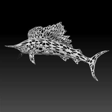 Fish 4 Sculpture 3d print model | CGTrader