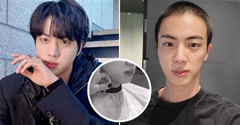 Unseen Footage Of Btss Jin Having His Head Shaved Is Going Viral