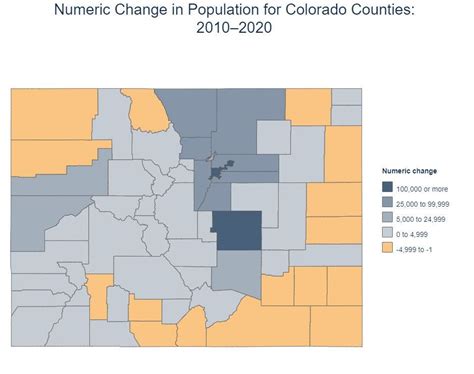 2020 Census: Colorado Counties With Highest Population Growth | Denver ...