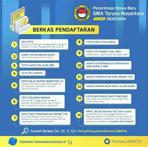 Penerimaan Siswa Baru Sma Taruna Nusantara Tahun Ajaran