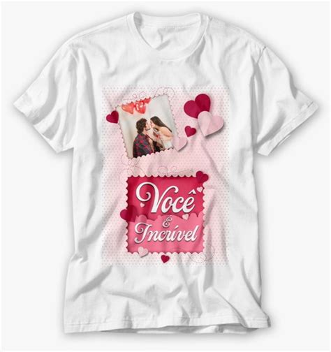 Camiseta Casal Voc Incr Vel No Elo Ls Acess Rios E Estampas Af E