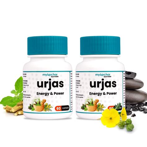 Buy Myupchar Ayurveda Urjas Energy Power Capsule For Men With