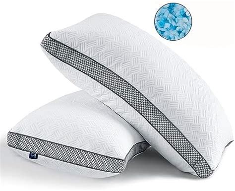 Bedstory Bed Pillows Queen Size Shredded Memory Foam Pillows Pack