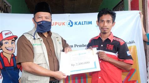 UPZ Pupuk Kaltim Kembali Blusukan Bantu 8 Warga Di Bontang Dan Kutai