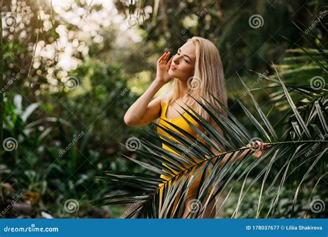 Bikini Model Posing In The Jungle Models Female People Background My XXX Hot Girl