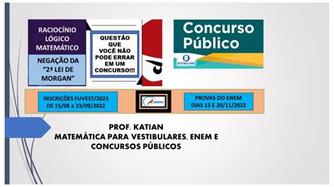 QUESTÃO QUE NÃO PODEMOS ERRAR EM CONCURSO VESTIBULAR 2a Lei de