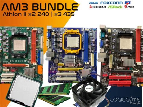 Bundle Am3 Athlon X2 240 X3 435 2gb 4gb Free Hsf Motherboard Processor Ram Bundle Lazada Ph