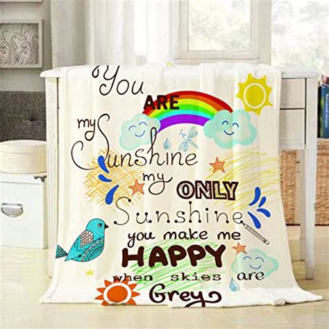 The Best You Are My Sunshine Baby Blanket The Perfect Gift For Your