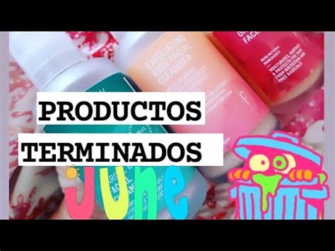 Productos Terminados Junio Youtube