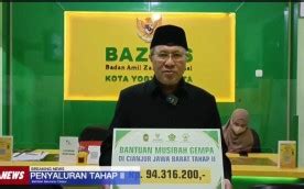 BAZNAS KOTA YOGYAKARTA BAZNAS Kota Yk Serahkan Bantuan Tahap Ke 2