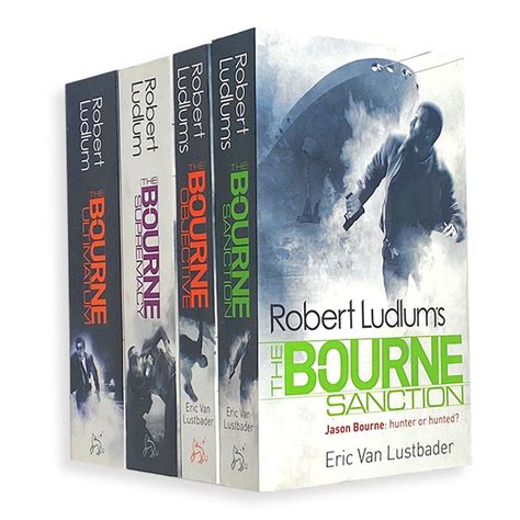 Jason Bourne Series Robert Ludlum Collection 4 Books Sets – Lowplex