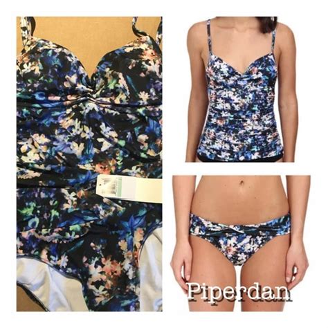 Badgley Mischka Swim Nwt 5 Badgley Mischka 8 Floriana Tankini Set