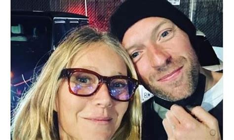 Gwyneth Paltrow 50 Shares Very Rare Selfie With Ex Chris Martin On His 46th Birthday Daily