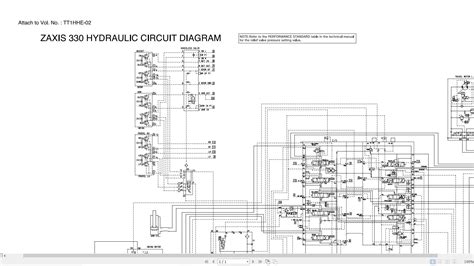 Hitachi Excavator ZX330 Diagram Operator Parts Workshop Manual