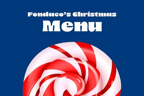 Fondaco S Christmas Menu T Fondaco Dei Tedeschi By Dfs