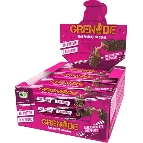 Grenade Protein Bars Box of 12 — Popeye's Supplements Edmonton