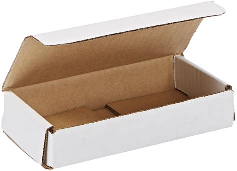 Amazon Aviditi White Corrugated Cardboard Mailing Boxes 6 1 2 X 3