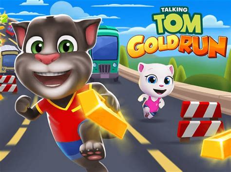 Talking Tom Run Gold Online Games At Friv Racing