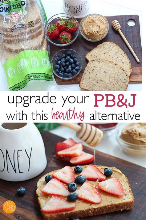 Upgrade Your PB&J with This Healthy Peanut Butter Sandwich | Healthy peanut butter, Peanut ...