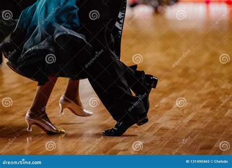 Ballroom Dance Partner Dancers Stock Image - Image of black, rumba: 131490465