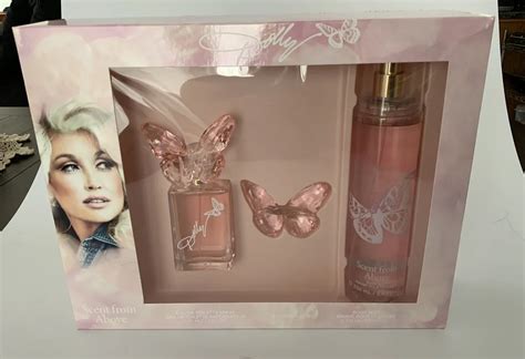 Dolly Parton Scent From Above Gift Set Perfume Body Mist Butterfly