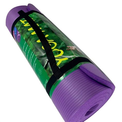 Mat De Yoga Morado Grueso 180x64x15 Mm Mercado Libre