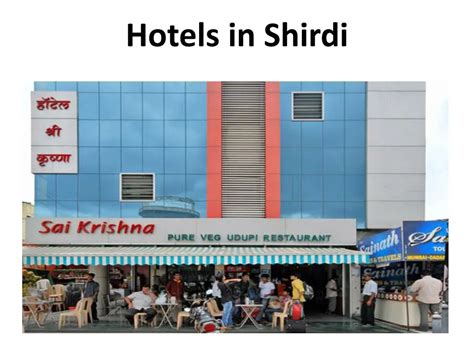 PPT - Hotels in Shirdi Near Temple PowerPoint Presentation, free ...