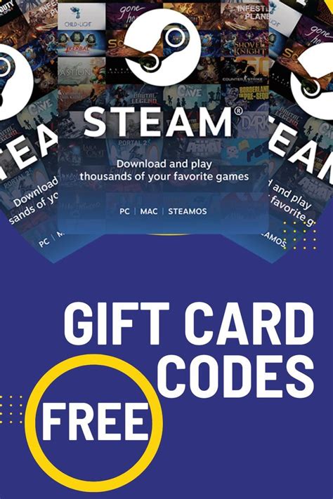 Get Free Steam Gift Card Codes