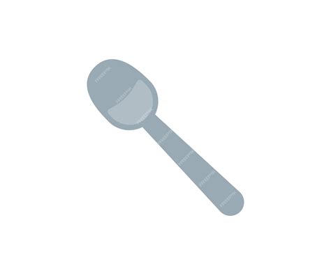 Premium Vector | Spoon vector isolated icon emoji illustration spoon vector emoticon