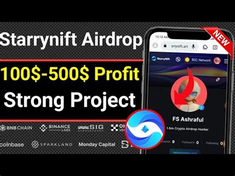 StarryNift Potential Airdrop Binance Lab Invested Project Confirmed