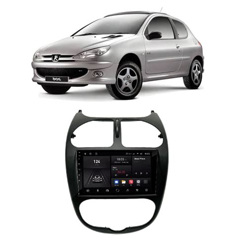 Central Multimidia Android Peugeot 206 Tela 7 NAVPRO OCTACORE PRO 3