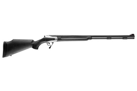 Thompson Center Triumph 50 Caliber Muzzleloader With Black Composite Stock Sportsmans Outdoor