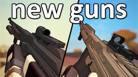 Trying Out The New Guns In Phantom Forces YouTube