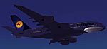 FS2004 Lufthansa Airbus A380 FS2004 Jetliners FlightSim