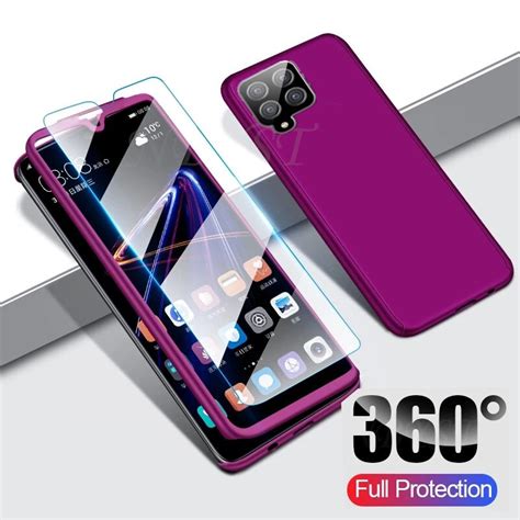 Funda De Cuerpo Completo 360 Para Samsung Galaxy Cubierta Doble A