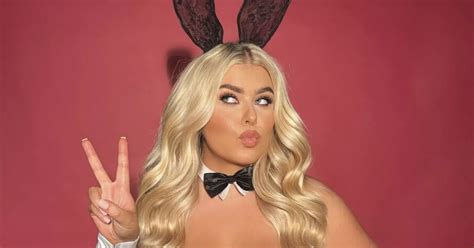 Size 18 Model Turns Body Positive Playboy Bunny In Sexy Ann Summers Lingerie Daily Star