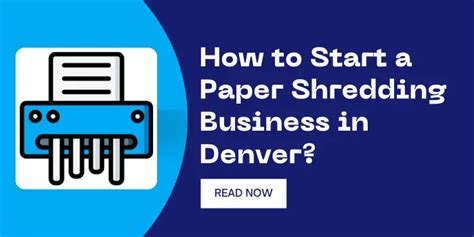 How To Start A Paper Shredding Business In Denver WriteUpCafe