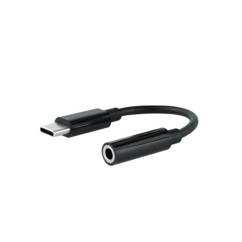 Nanocable Adaptador Audio USB C M A Jack H Negro