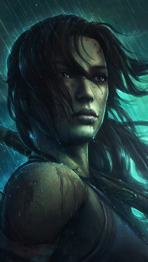 Tomb Raider Digital Art Art Work Artistic Fantasy Girl Game Tomb