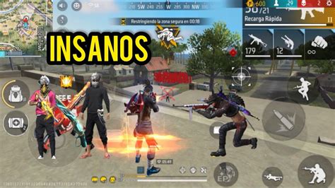 Buscando Insanos En Solo Vs Escuadra Free Fire Los Mejores Momentos