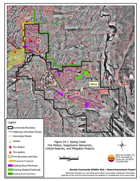 340 Spring Creek Elko County Fire Plan Nevada Community Wildfire