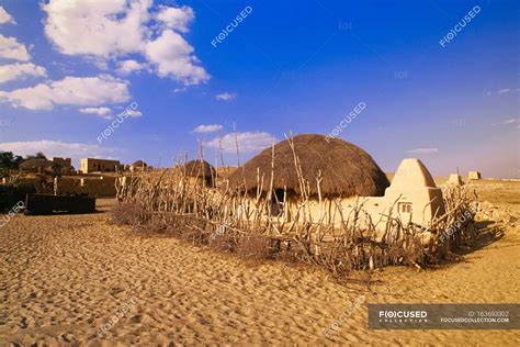 Traditional Rajasthani Village — copy space, backdrop - Stock Photo ...