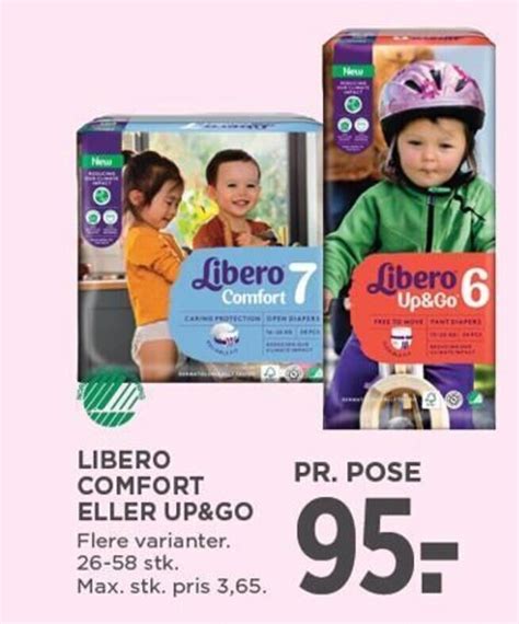 Libero Comfort Eller Up Go Tilbud Hos Meny