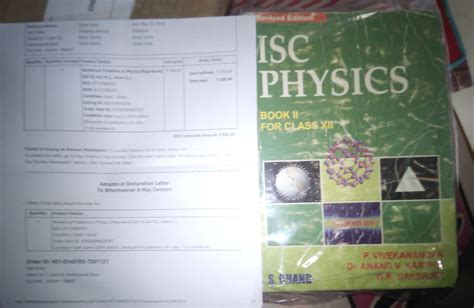 Numerical Problems In Physics For Class Xii Amazon In Books